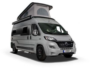 Stock photo of the Explorze Hymer Free Campervan