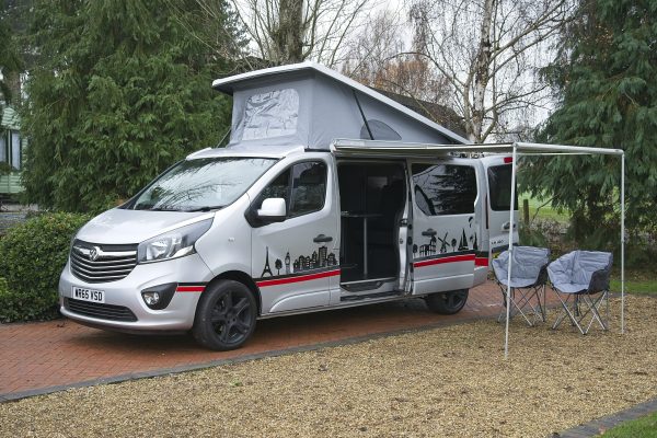 Photo shoot of Vauxhall Vivaro Adventure Campervan